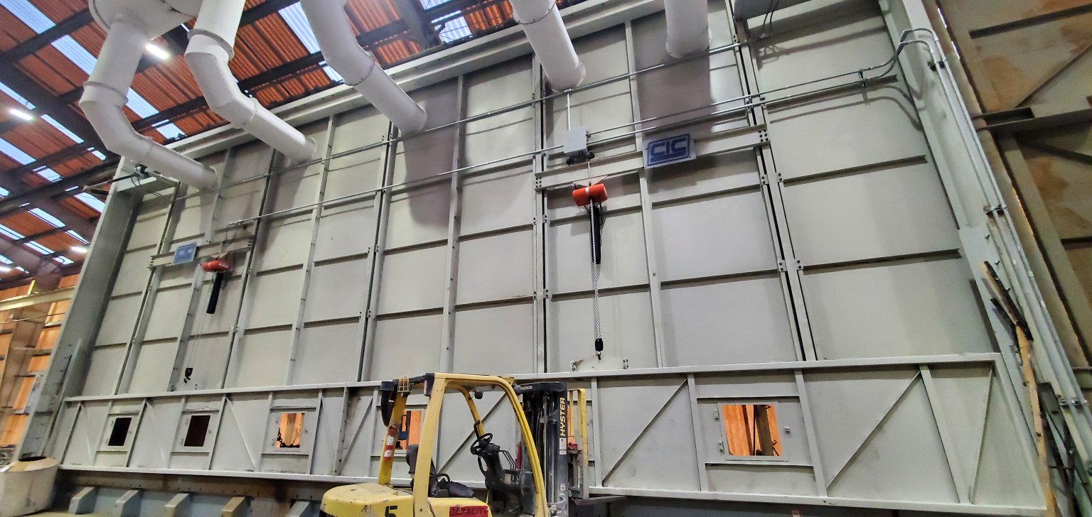 Galvanizing Kettle Enclosure CIC Pittsburgh